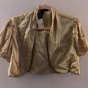 NEW Venezia (Lane Bryant) Silk Shrug, 14/16.